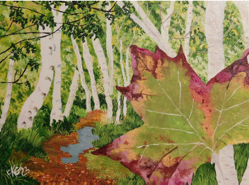 Nature Art to Calm and Connect - Totton Library - Friday 6th, 13th, 20th, 27th November, 4th and 11th December 2026 - 10.00am