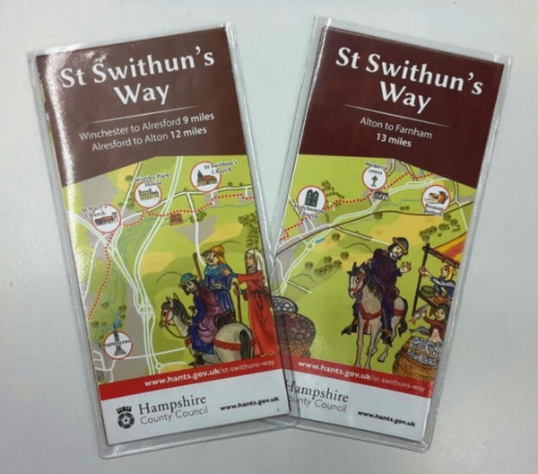St Swithun’s Way Guides - Winchester to Alton and Alton to Farnham